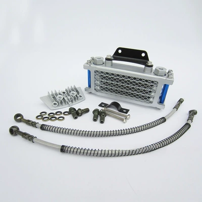 Modified Oil Cooler Kit Suitable for 50Cc 90Cc 100Cc 110Cc Little Golden Boy Little Monkey Atv (Motorcycle frame) - 110-side-cover