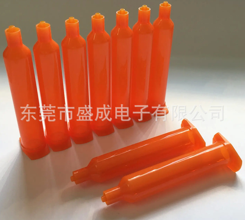 MUSASHI武藏针筒PSY-70FU-OR橙色，点胶针筒，茶色针筒