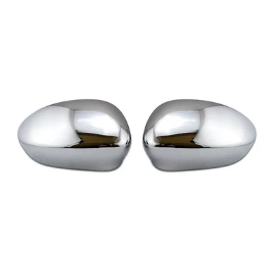 Suitable for 07-23 Fiat 500 500E Reversing Mirror Cover Rearview Mirror Housing Replacement Car Exterior (Other Automotive Exterior Supplies) - electroplated-pair-replacement