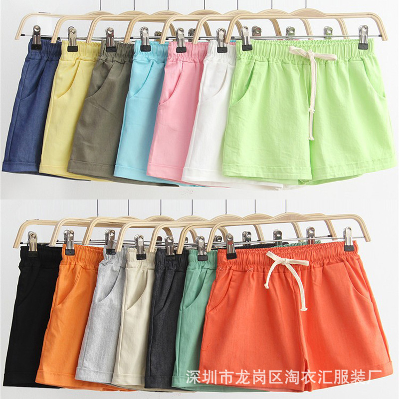 summer children's cotton shorts
