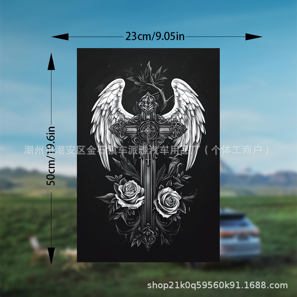 새로운 B필러 스티커 쌍 BZ011