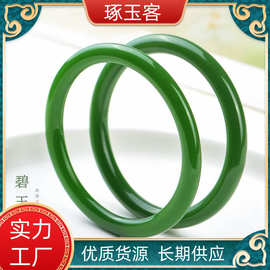 手镯厂家批发外蒙料圆条手镯镯时尚女款手镯直播货源外蒙料手镯
