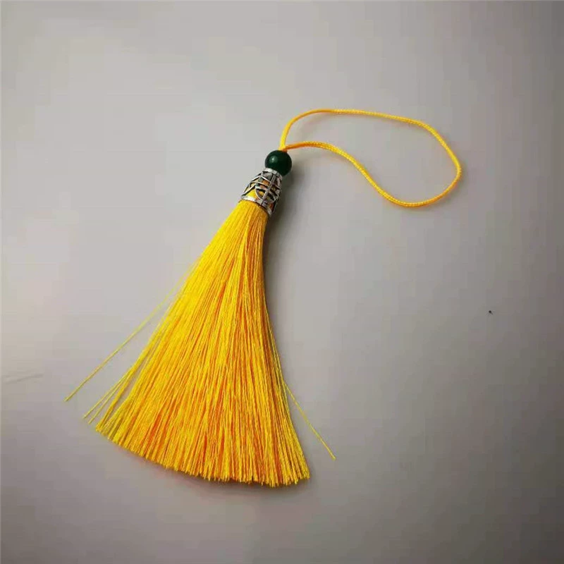 Metal bag with tassels, decorations, accessory, accessories, 8 cm