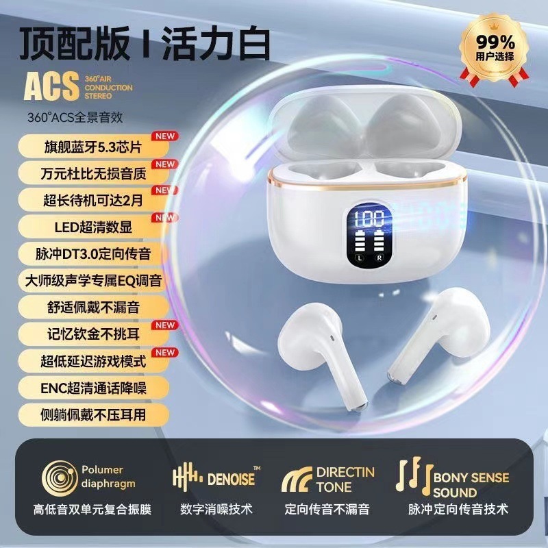 【柏林之声】X87新款2025挂耳式蓝牙耳机高清通话降噪长续航批发|undefined