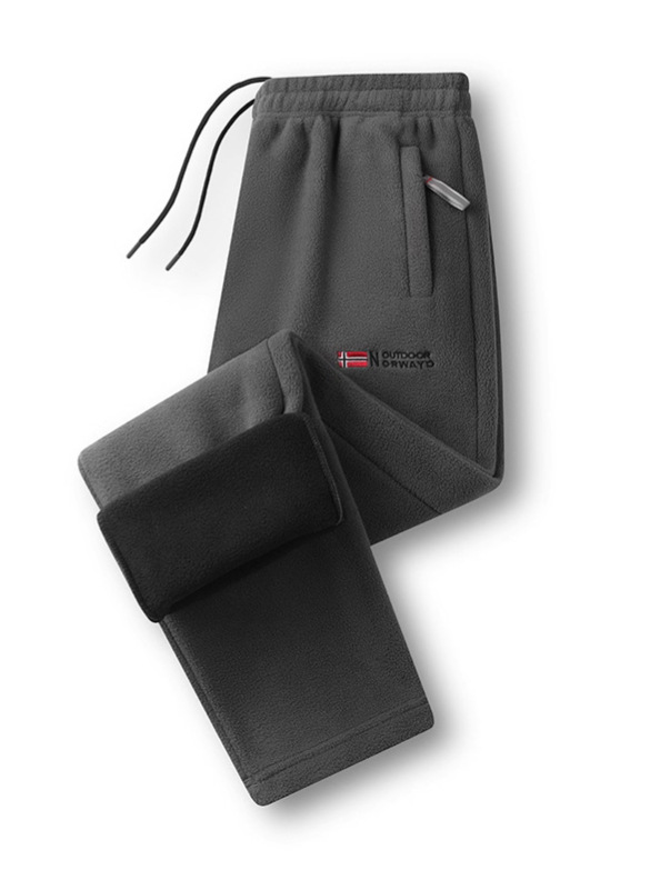 Pantalones de Forro Polar de Doble Cara para Invierno, 780g, Alta Calidad, Populares para Exportación, para Hombre y Mujer, Pantalones con Forro Polar para Mayor Calidez y Uso Casual.