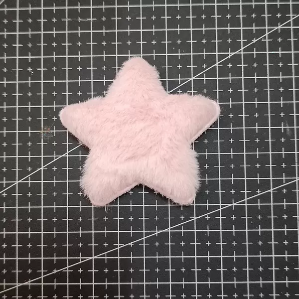 6cm large pink star