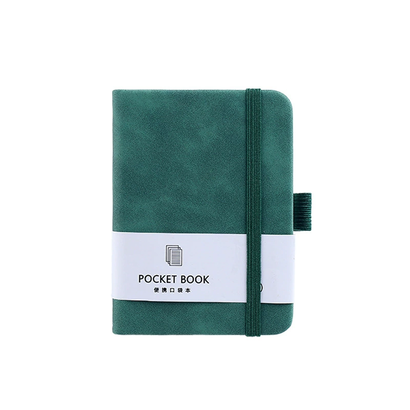Карманный блокнот (Pocket Book) размера A7–B5, деловая версия с держателем для ручки и резинкой