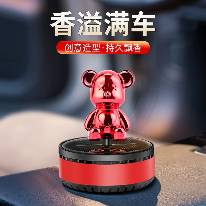 Panda автомобиль ароматерапия Автомобильные Духи автомобильные аксессуары украшение автомобиля аромат бальзам вращающийся аромат унисекс