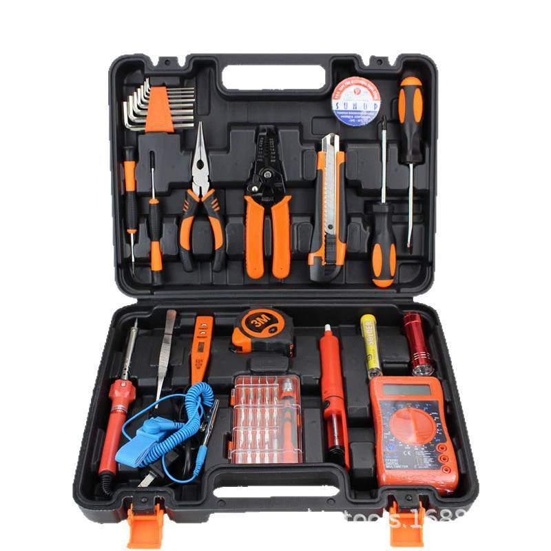 Scissors, tools set, direct factory sales, 46 pieces
