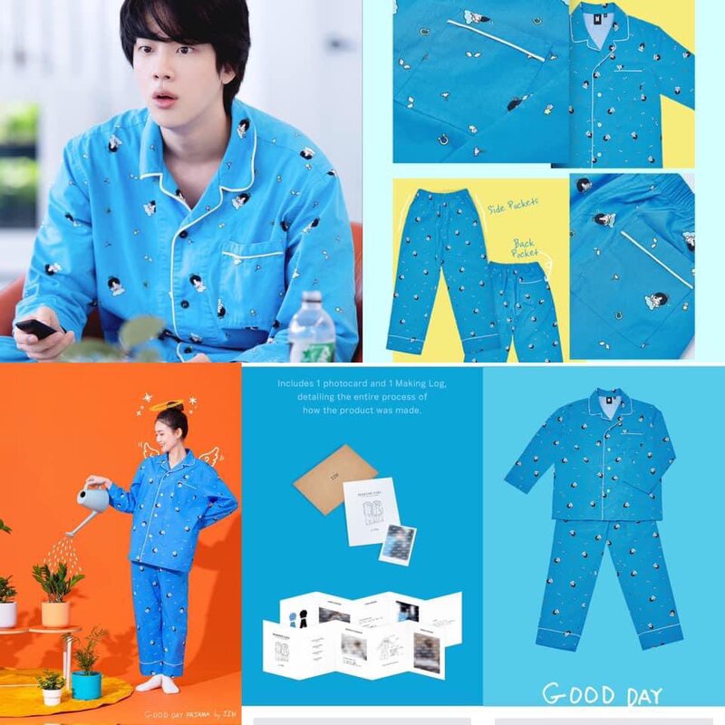 2022 new pajamas suit jin's home clothes good day pajamas pajama pants suit cross-border supply