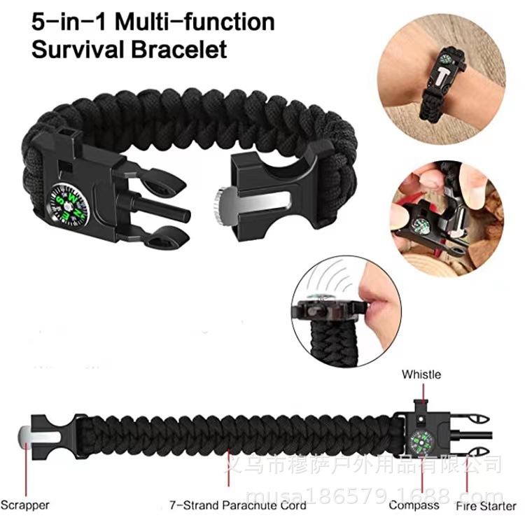 Popular outdoor tactical body defense tool car camping hiking first aid bag adventure survival equipment bag 5