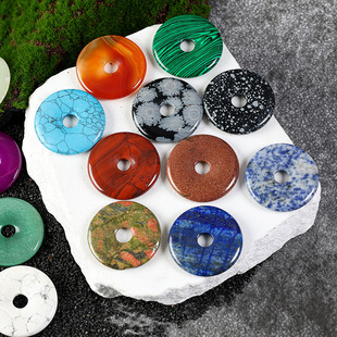 �羳���u��Ȼˮ�������ʯ����ʯ40mmƽ���ۑѹ��Ʒdiy����܇��