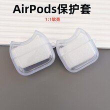 tpu�O�����C��AirPods1/2/3/4/Pro/pro2���o�׿�ͨuv��ӡ���L��