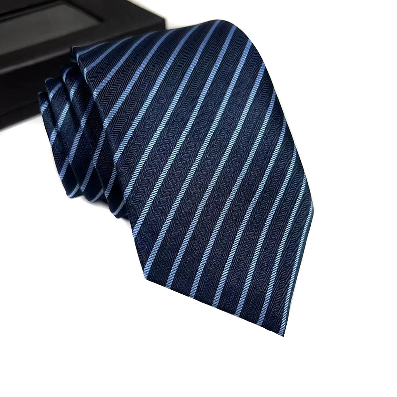 Классический костюм, мужской рабочий синий галстук, 8 см