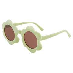 Children's Sunflower Sunglasses, Multicolor Round Frame, Cute Sunglasses for Boys and Girls, UV Protection, Wholesale
