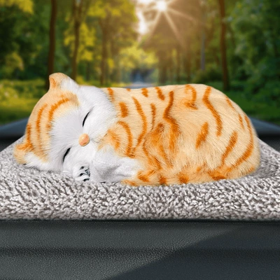 Artificial Dog Bamboo Charcoal Bag – Aktiv kömürlü qoxu uducular - large-orange-cat