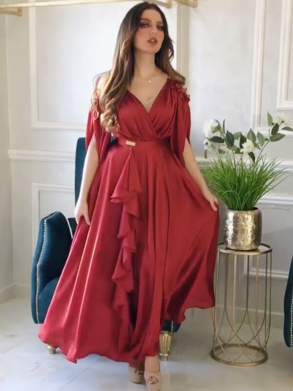 Spring and Summer Cross-Border Women's Fashion Independent Site Ebay Sexy Lace Flared Ball Gown Dress New Style Spring and Summer Cross-Border Women's Fashion Independent Site Ebay Sexy Lace Flared Ball Gown Dress New Style