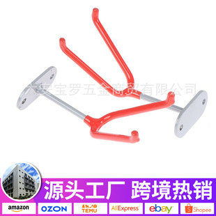 Painting gun fixed bracket wall storage rack scratch-resistant red small gun rack base cross-border hot sale