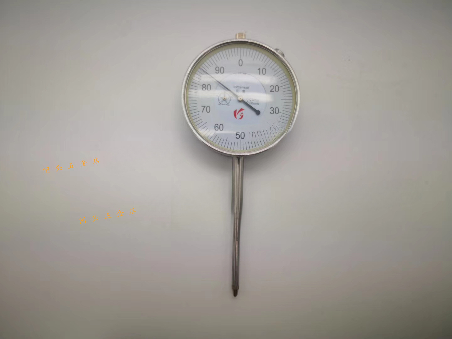 桂林广星百分表0-3/5/10/20/30/50mm指示表0.01