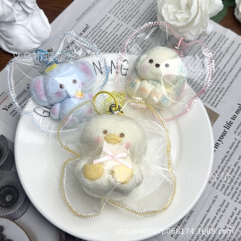 Food-grade silicone cream clay stress-relief toy, exquisite animal-shaped with seams, squeeze toy for stress relief