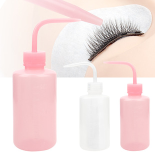 Wholesale Grafting Eyelash Cleaning Pot 250 ml Curved Mouth Cleaning Pot Planting Eyelash Cleaning Tools