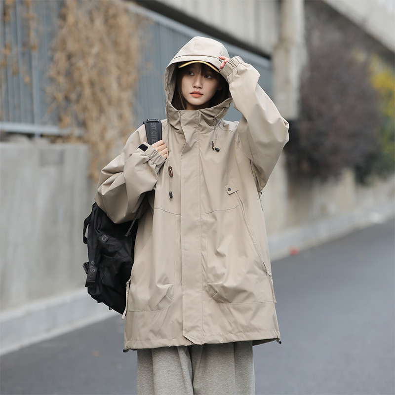 Mountain Outdoor Windproof Jacket for Men and Women, Waterproof Mountaineering Clothing, Cycling, Hiking and Travel Jacket