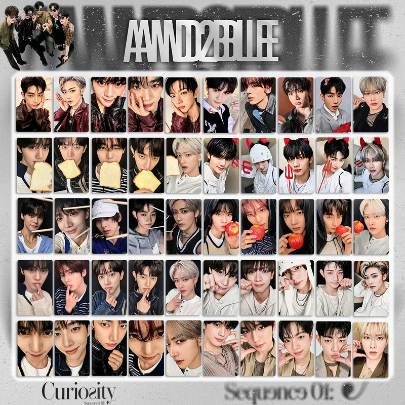 And2Ble Group Han Wei Chen Photo Card Album Sequence Curiosity Merchandise Photo Card Bonus Card
