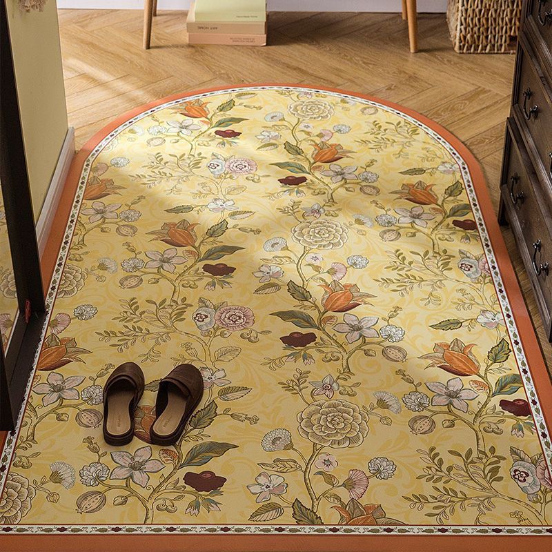 American Retro Household Leather Floor Mats Waterproof Non-Slip Floor Mats Can Be Cut Pvc Door Mats Entrance Door Floor Mats