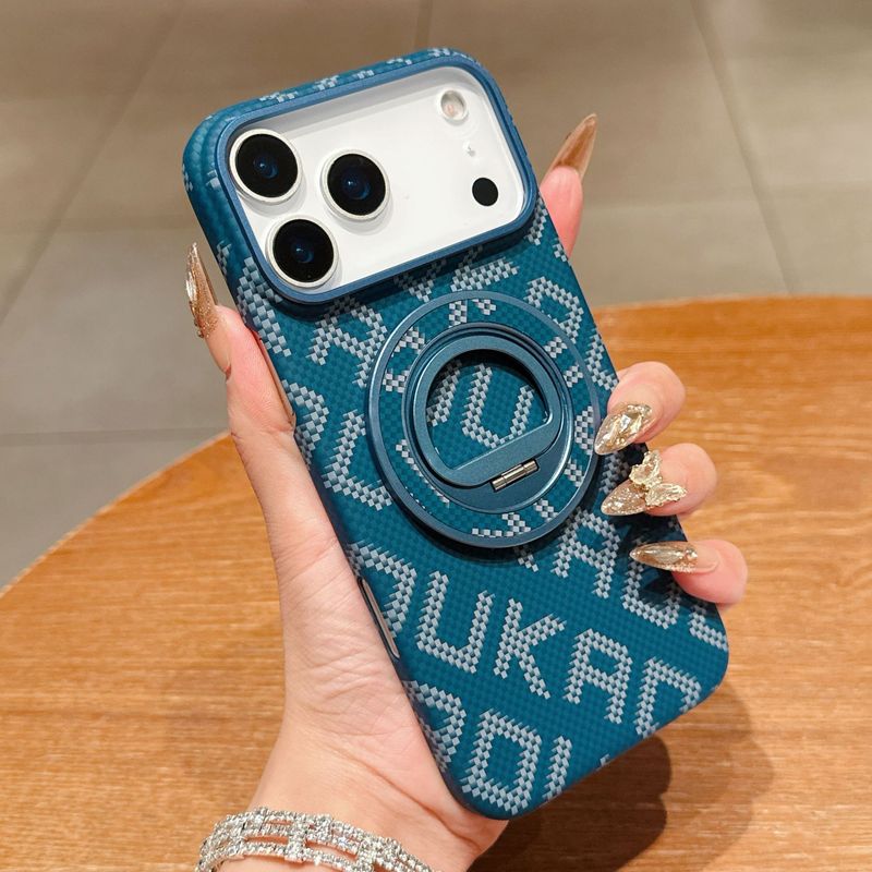 适用苹果17promax手机壳凯夫拉纹理iPhone17磁吸超薄pc防摔保护壳|undefined