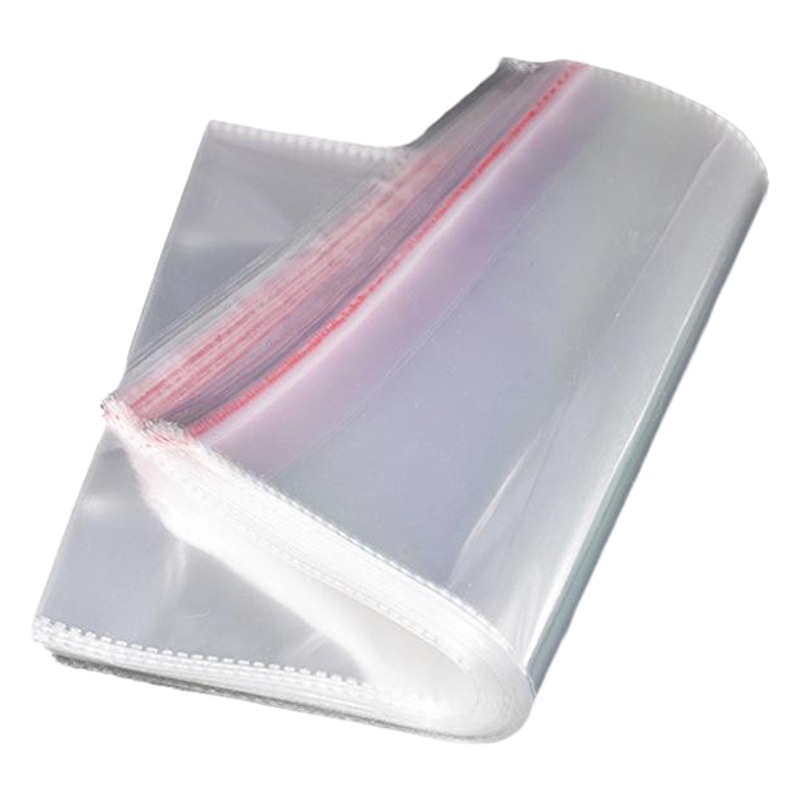 Spot opp bolsa autoadhesiva bolsa autoadhesiva bolsa transparente máscara ropa ropa bolsa de embalaje plástico autosellado al por mayor