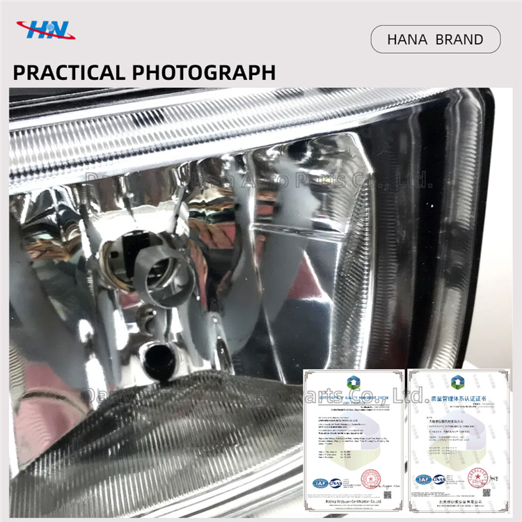 9408200161 9408200261 para los faros de camiones Mercedes-Benz AXOR pantalla de lámpara de vidrio accesorios de la luz del coche