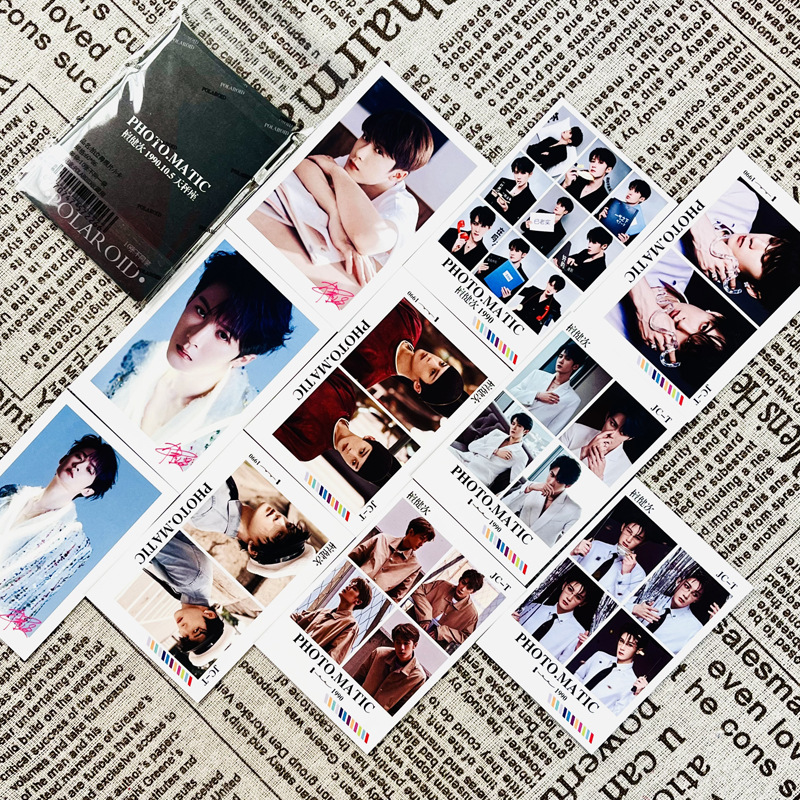 檀健次拍立得韓風ins小卡多見一次演唱會周邊應援寫真留言卡書籤