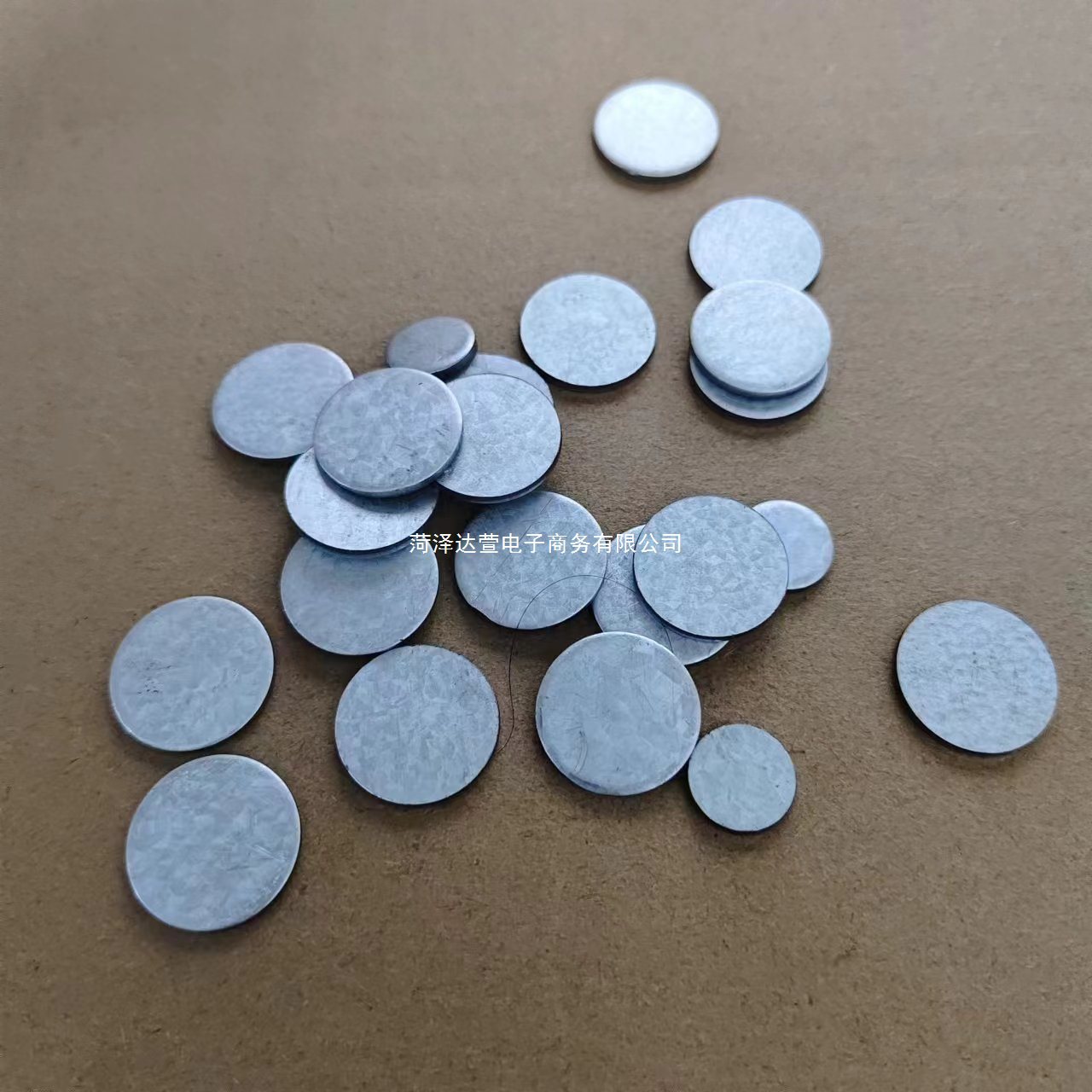 镀锌铁垫片金属 小形圆铁实心铁圆无孔铁垫片配重铁垫圈1 1.5 2.0