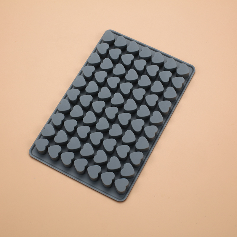 Fábrica en stock calidad alimentaria amor hueso donut QQ Caramelo Suave molde DIY silicona hecho a mano suplemento alimenticio molde