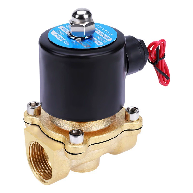 Нержавеющая сталь 12 В электромагнитный впускной клапан регулирующий клапан 24 В нормально открытый клапан 220 В нормально закрытый клапан переключения водопроводной трубы электромагнитный клапан