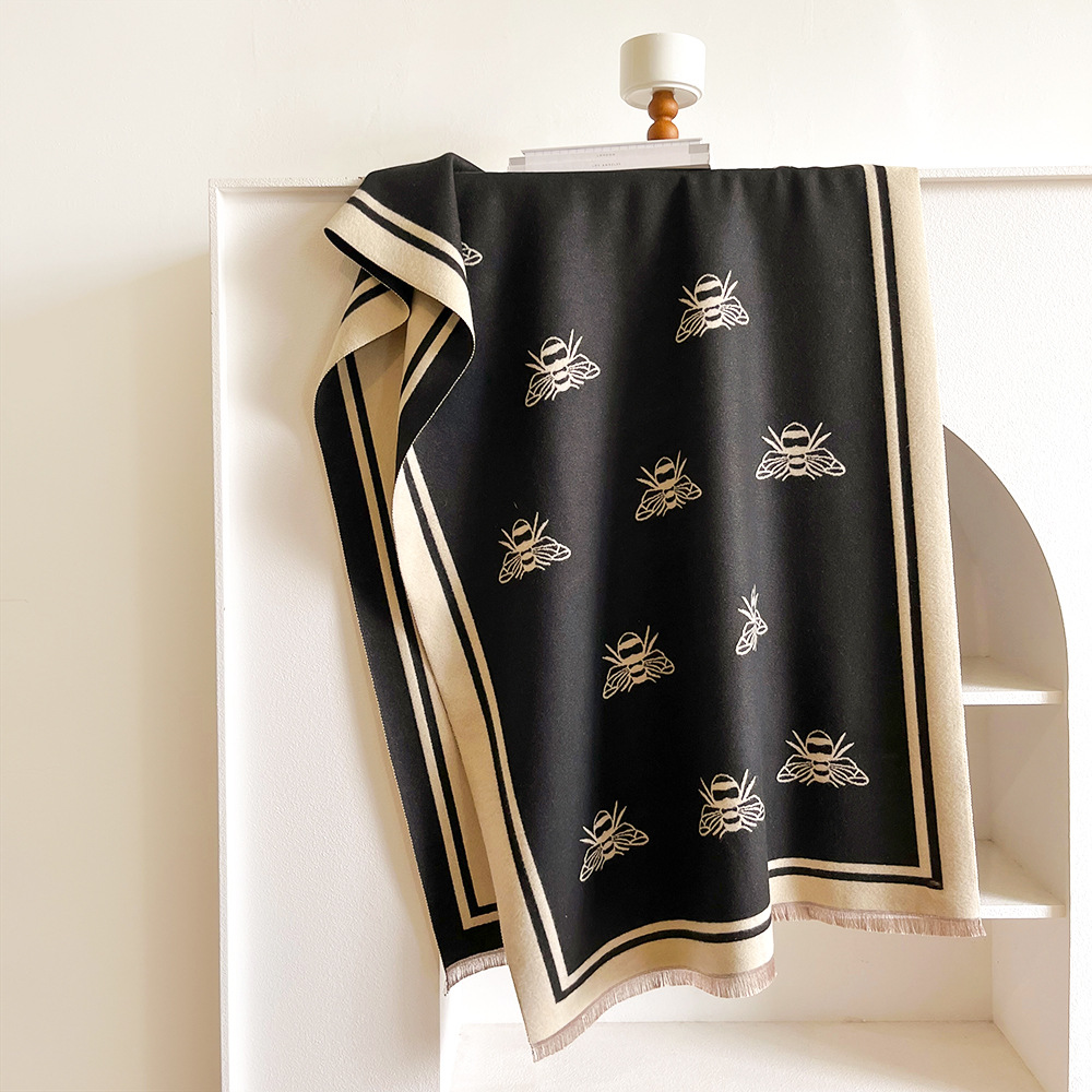 Herbst und Winter neue Imitation Kaschmir Schals für Frauen mit einem Sinn für Luxus, vielseitig Temperament, elegant_voghion.com