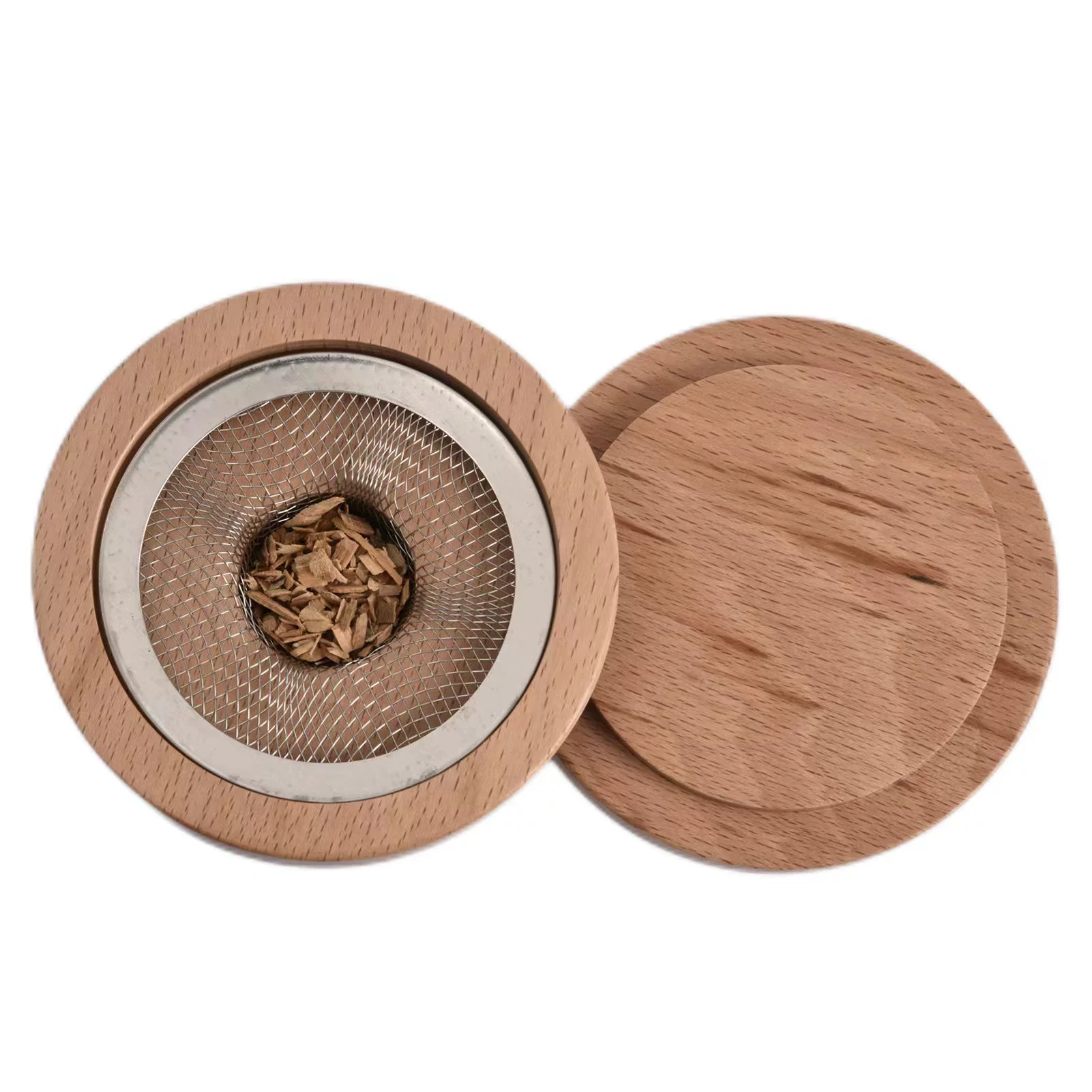 Коктейль из массива дерева коптильня Бар Бармен копченая крышка деревянные профессиональные принадлежности для бармена