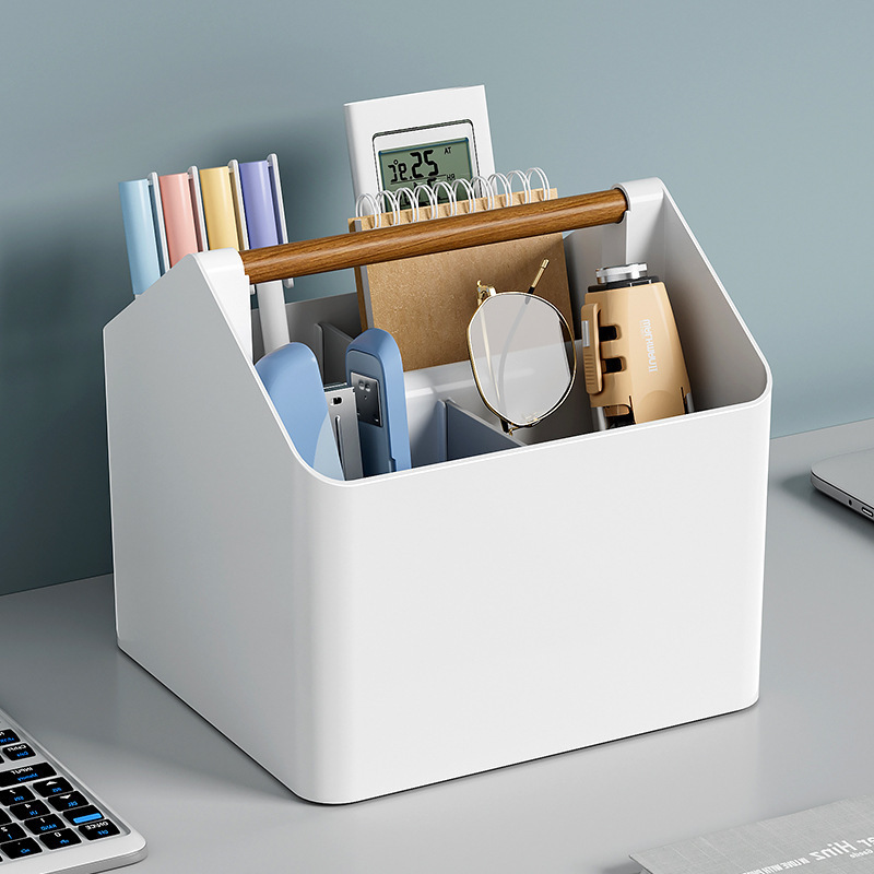 Simple Desktop Storage Box Student Dormitory Stationery Finishing Box Drawer-type Multifunctional Compartment Pen Storage Box