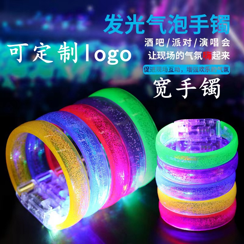 Barra de luz Concierto Estrella de cinco puntas Estrella brillante Diadema luminosa azul Barra de luz intermitente Accesorios de apoyo para la fiesta