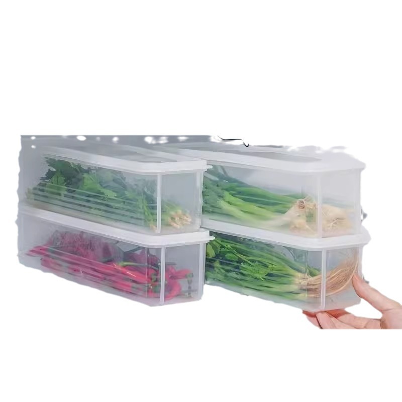 Vegetales verdes, cilantro, cebollas, caja de almacenamiento, refrigerador, verduras frescas, artefactos mágicos, fideos, huevos, preparación de verduras, sellado fresco.