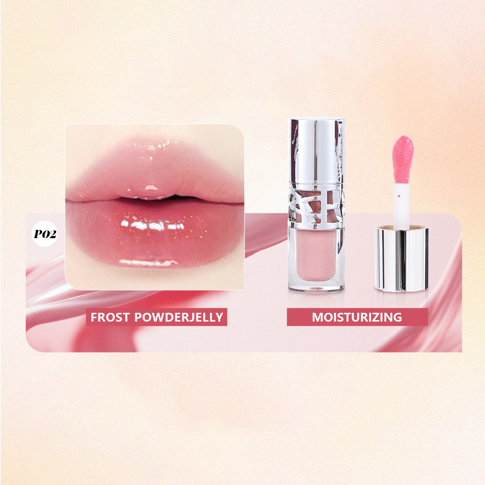 Transfronterizo PAGE VINE hidratante brillante brillante miel labial flácida labios blanqueadores con maquillaje de agua de espejo labial congelado comercio exterior