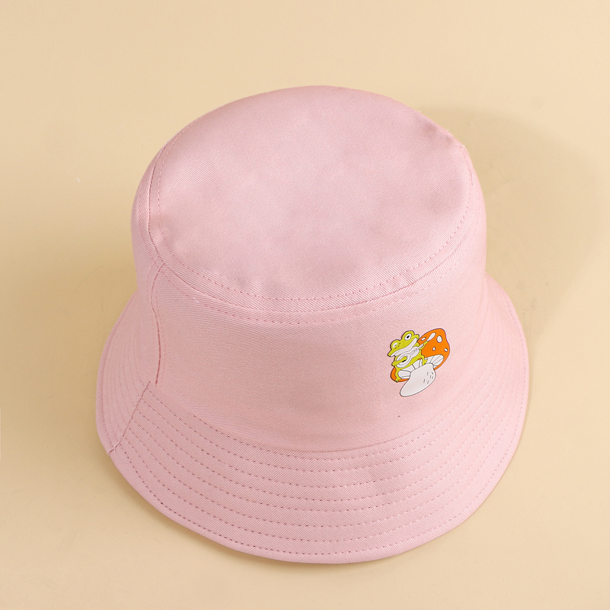 Unisex Simple Style Mushroom Handmade Wide Eaves Bucket Hat display picture 9