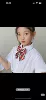Red Strip Tattoo Collar Flower