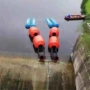 固定海上塑料水泵浮体