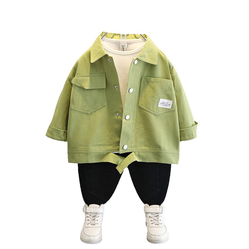 남아 및 아동용 재킷, 가을 아동용 재킷, 셔츠,  용 가디건, 2023 봄, 가을 새로운 한식 상의