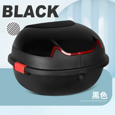 Motorcycle trunk, General motorcycle trunk large - medium-black-free-installation-accessories