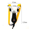 Slingshot, resin with laser with flat rubber bands, wholesale, infra-red laser sight