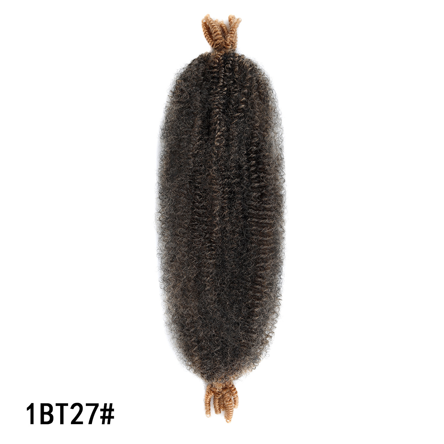 Extensiones de Cabello Rizado Afro Crochet de 24 Pulgadas Fibra Sintética de Alta Temperatura image 8