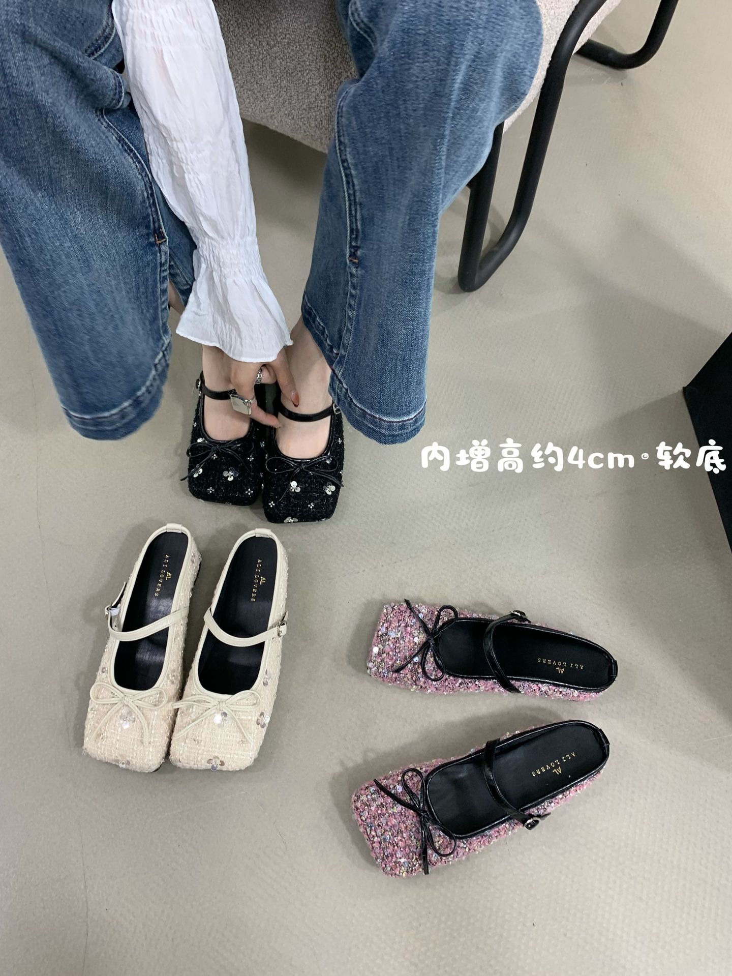 Women's slippers low-cut