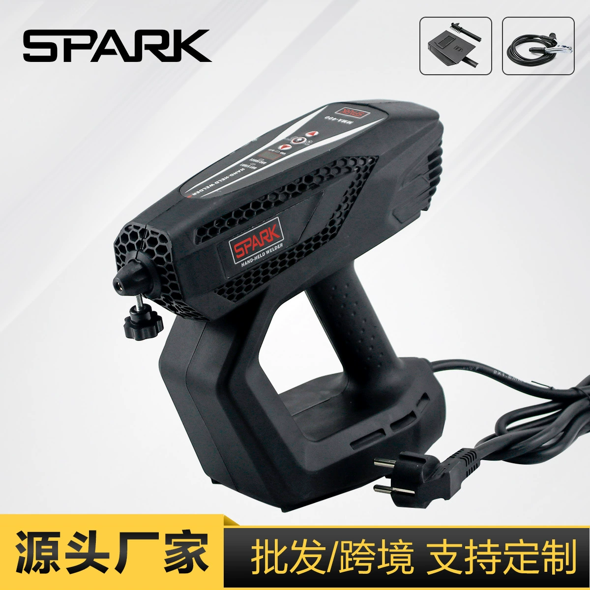 Трансграничный поиск умный ручной сварочный аппарат 220V бытовой мощной чистой меди сварочный аппарат без сварочных клещей